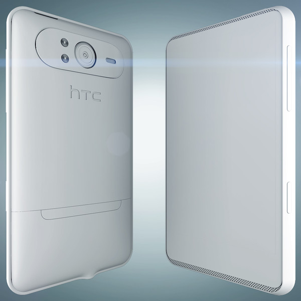 3d model htc hd7 - HTC HD7 by RicardoAfonso